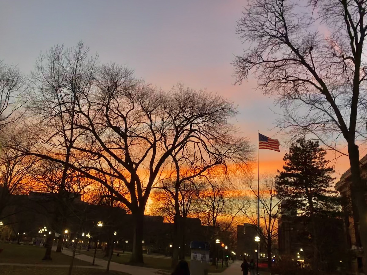 Ann Arbor sunset