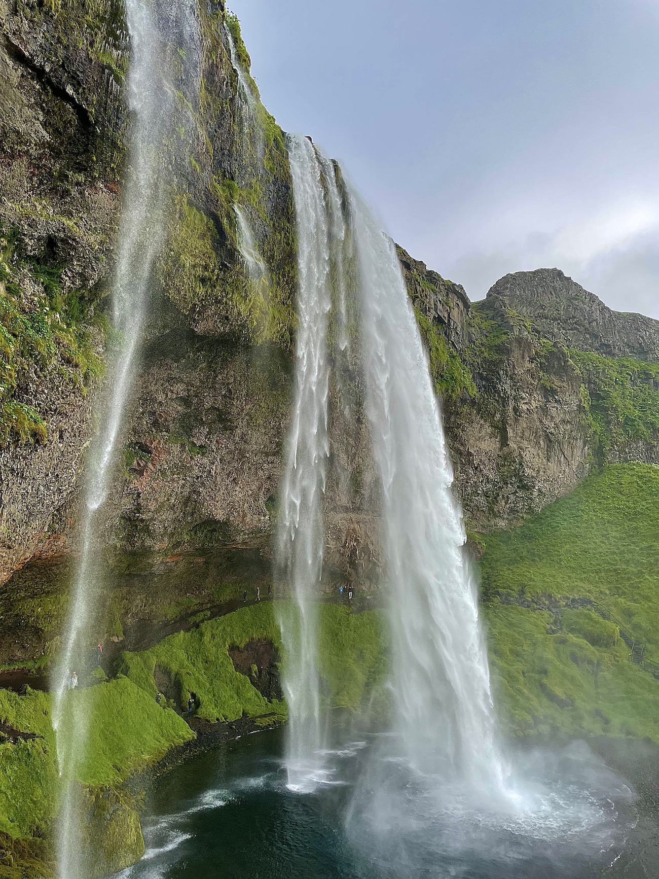 Iceland waterfall