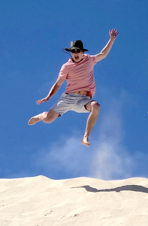 Jumping photo