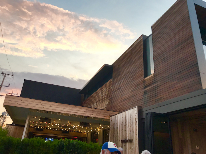Restaurant terrace