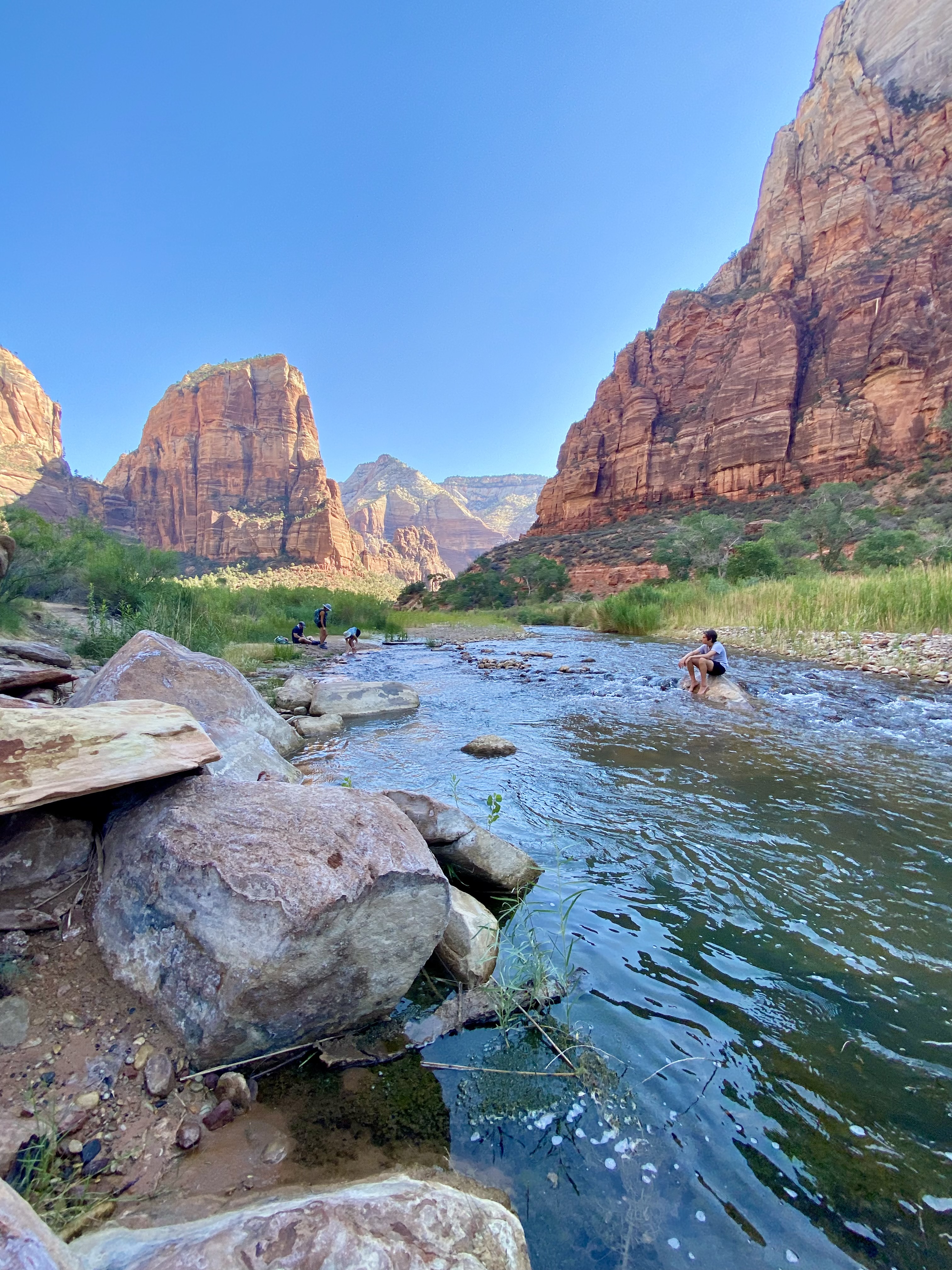 Beautiful colors at Angels Landing Hike in Zion National Park