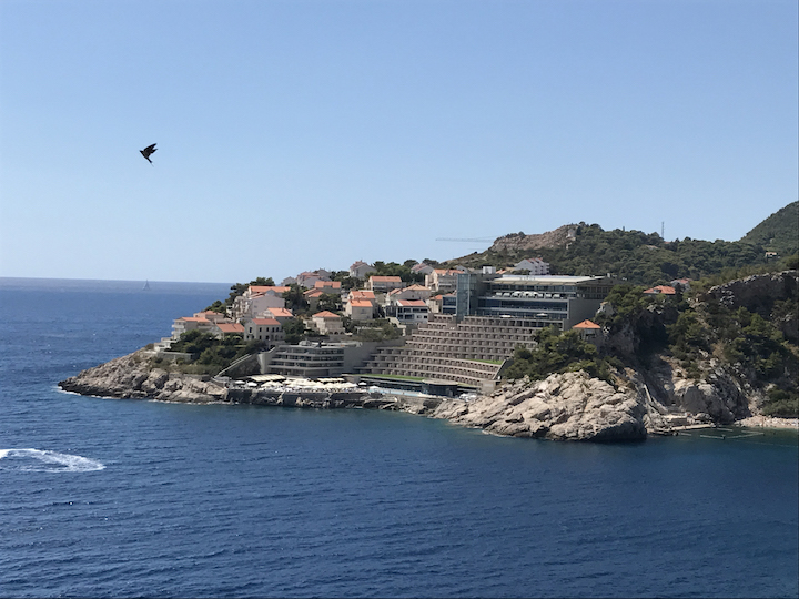 A hotel in Dubrovnik, Croatia