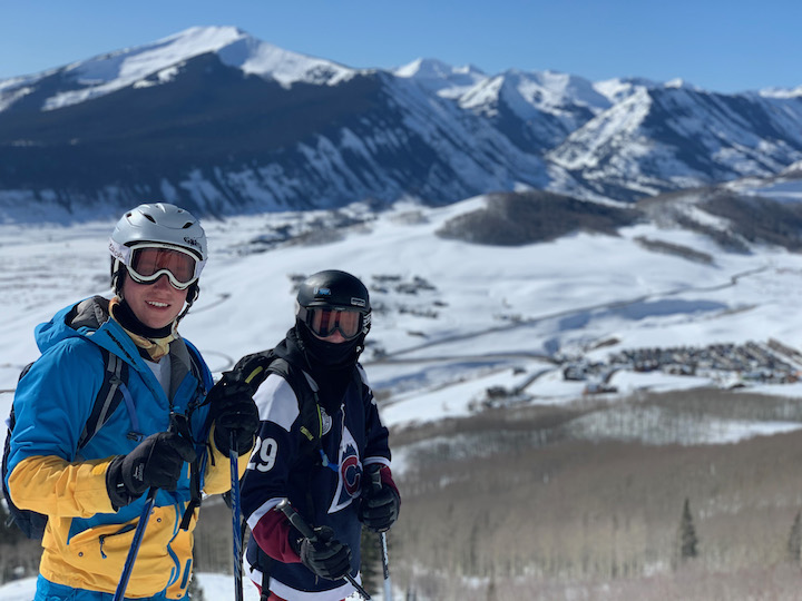 Skiing in Crested Butte, Colorado